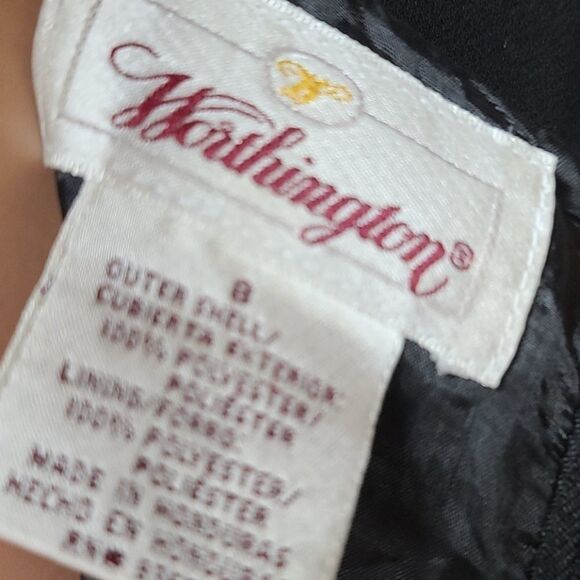 Worthington Vintage nipped waist black dress - Picture 10 of 10